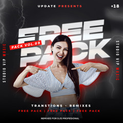 FREE PACK 2025 - VOL. 09 REGGAETON - TRANSITIONS - EXTENDED - EDITS (DESCARGA GRATUITA)