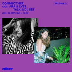 Connect'HER avec Ara & Lyss - 27 Septembre 2021