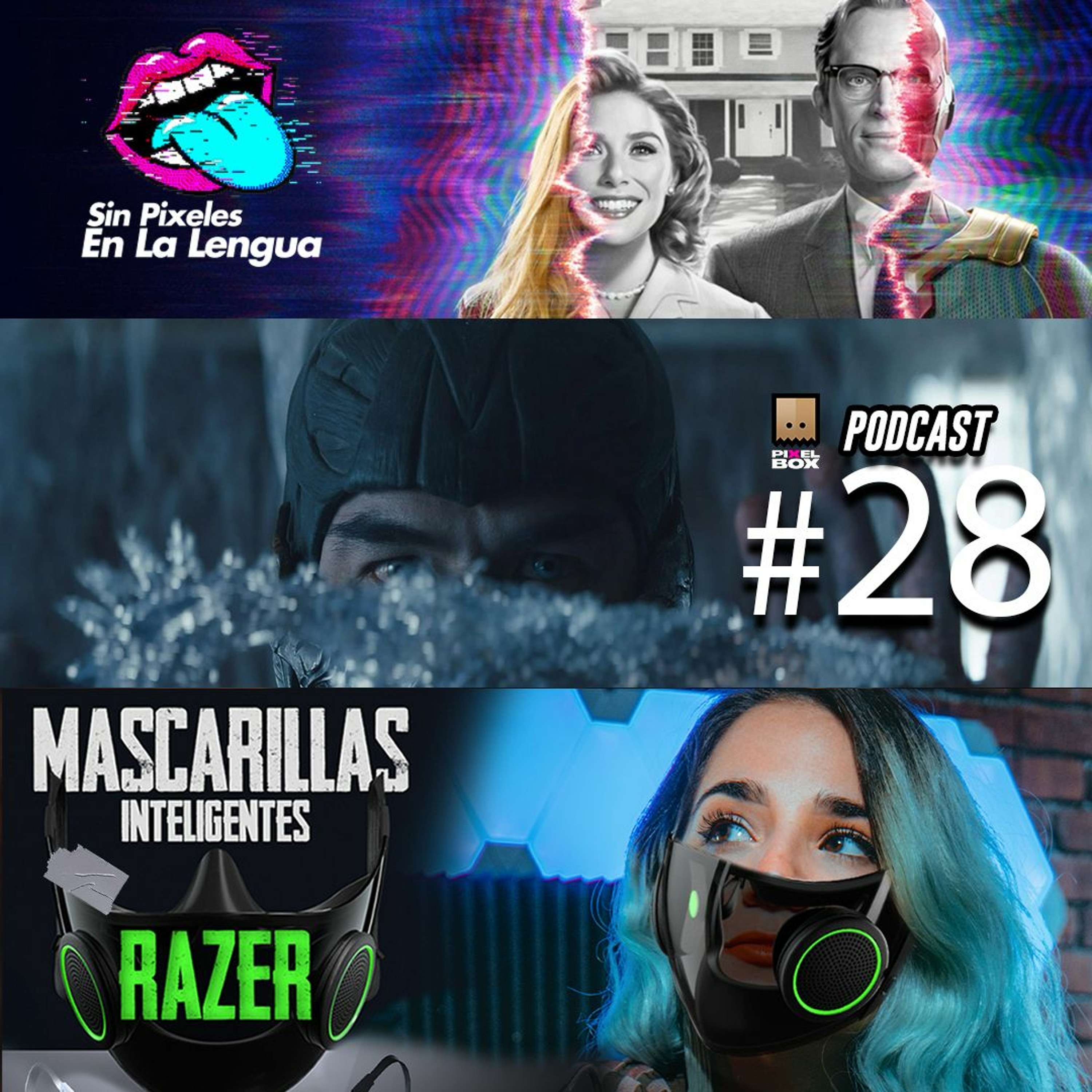 ¿Mascarillas Gamers?, Wandavision review y más. -Ep 28