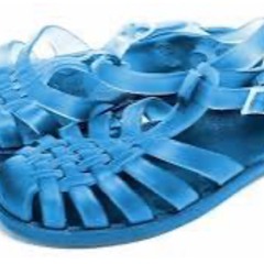 Blue Sandals