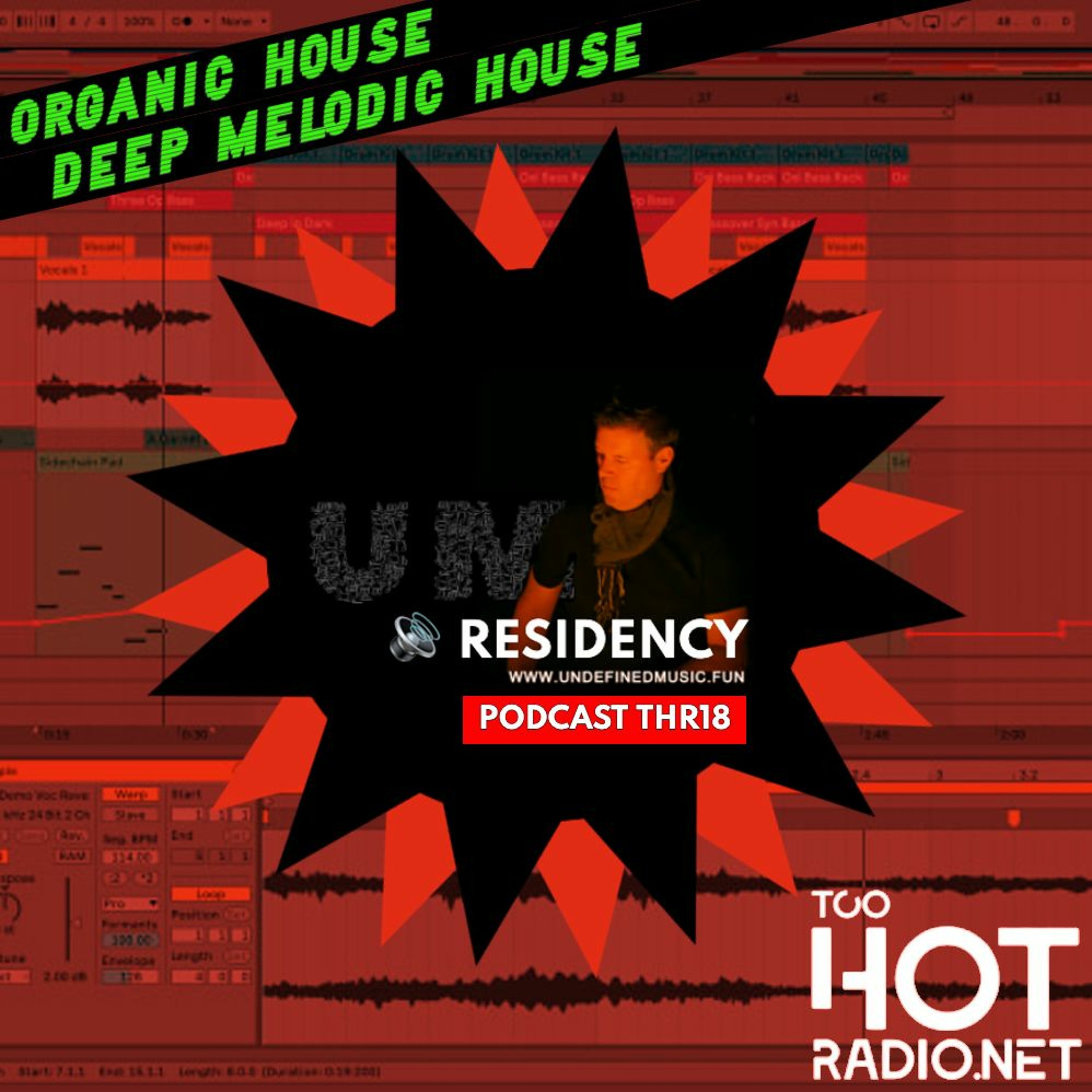 Best organic and deep melodic house DJ mix: February 2022 @TooHotRadio episode artwork