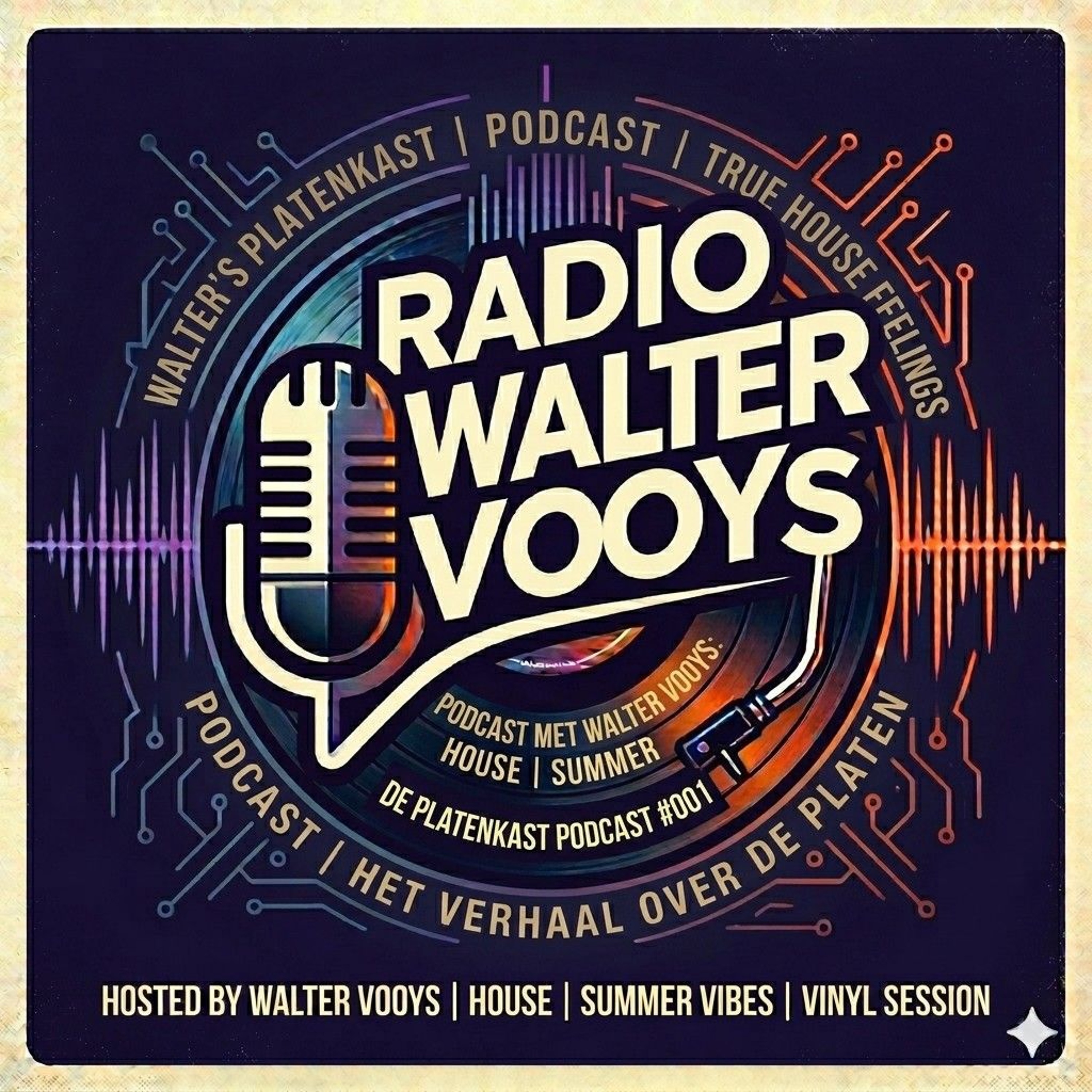 Podcast aflevering 1 Walter's Platenkast episode artwork