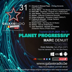 Marc Denuit Planet Progressiv' 031 Jan 2021 Galaxie Radio Belgium