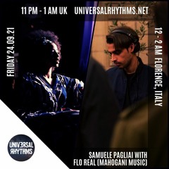 Universal Rhythms | Angis Music Show w/ Samuele Pagliai & FLO REAL - September 24th, 2021
