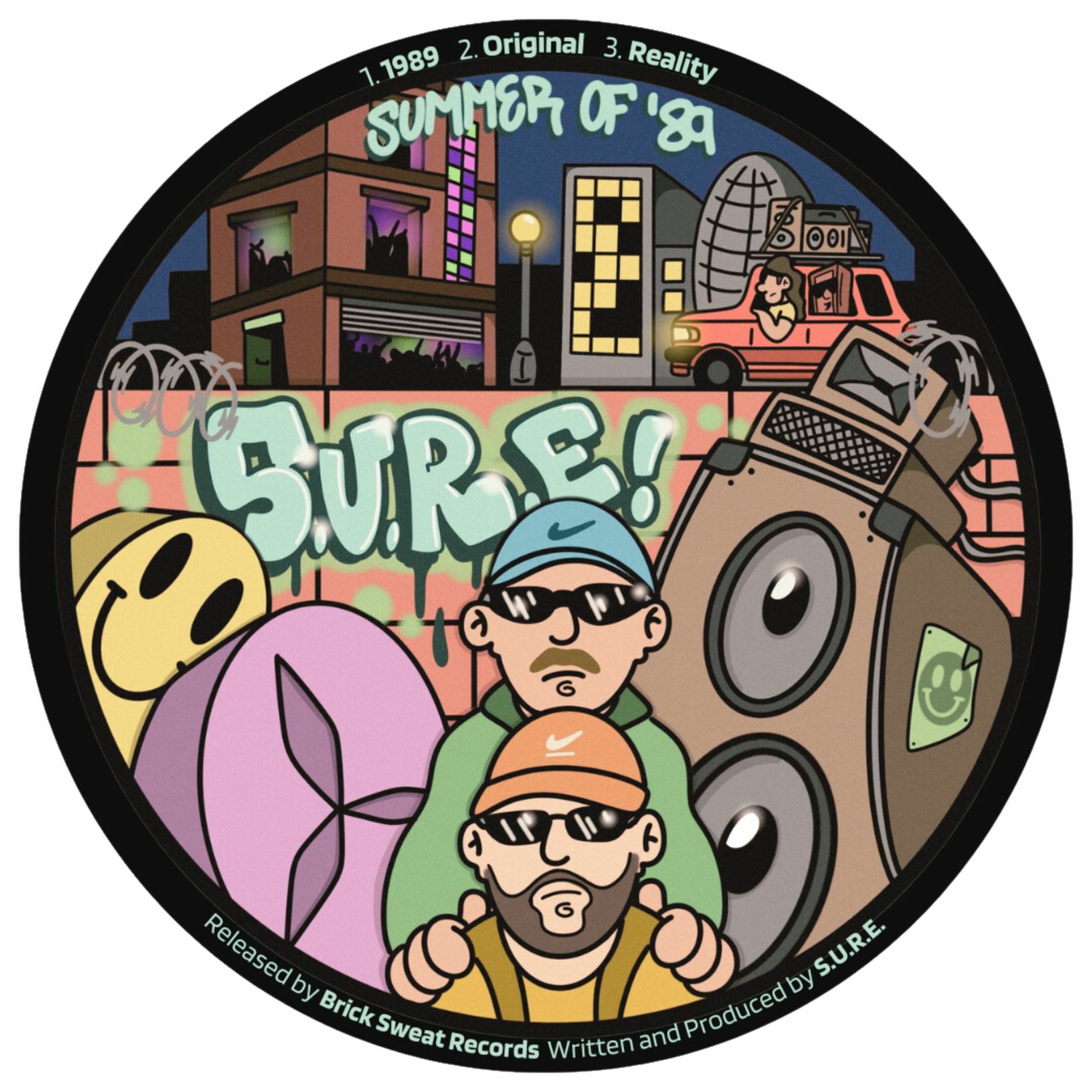 PREMIERE: S.U.R.E. - 1989 [Brick Sweat Records] episode artwork