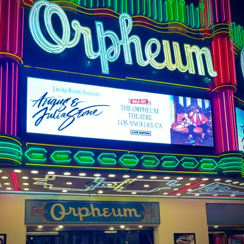 Angus & Julia Stone 2024-06-29 Los Angeles, Orpheum Theatre - Big Jet Plane - MK4/Feed Matrix