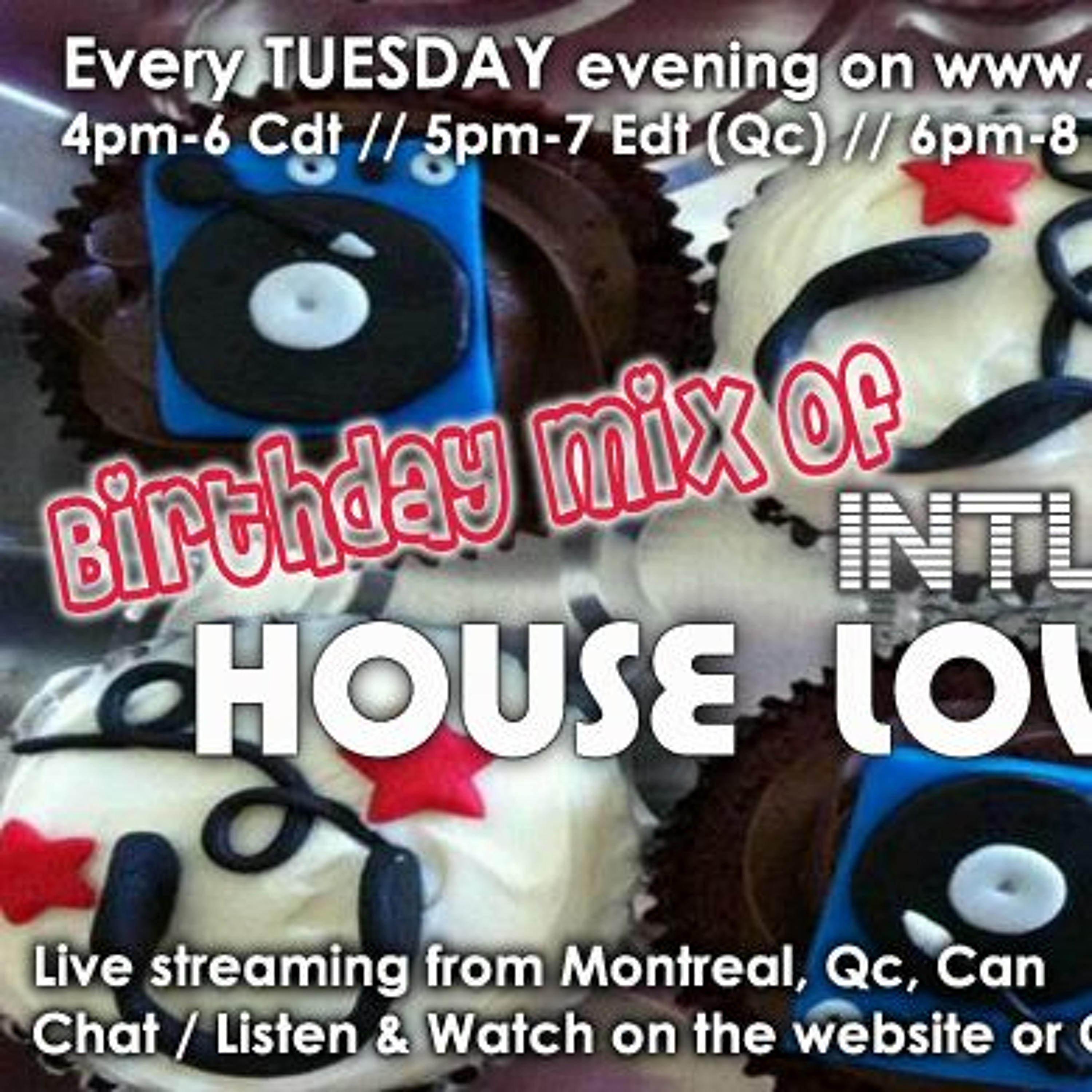 Sugar Shack radio - HOUSE LOVERS session episode #163 Birthday mix Intuition M live from Mtl, Qc, episode artwork
