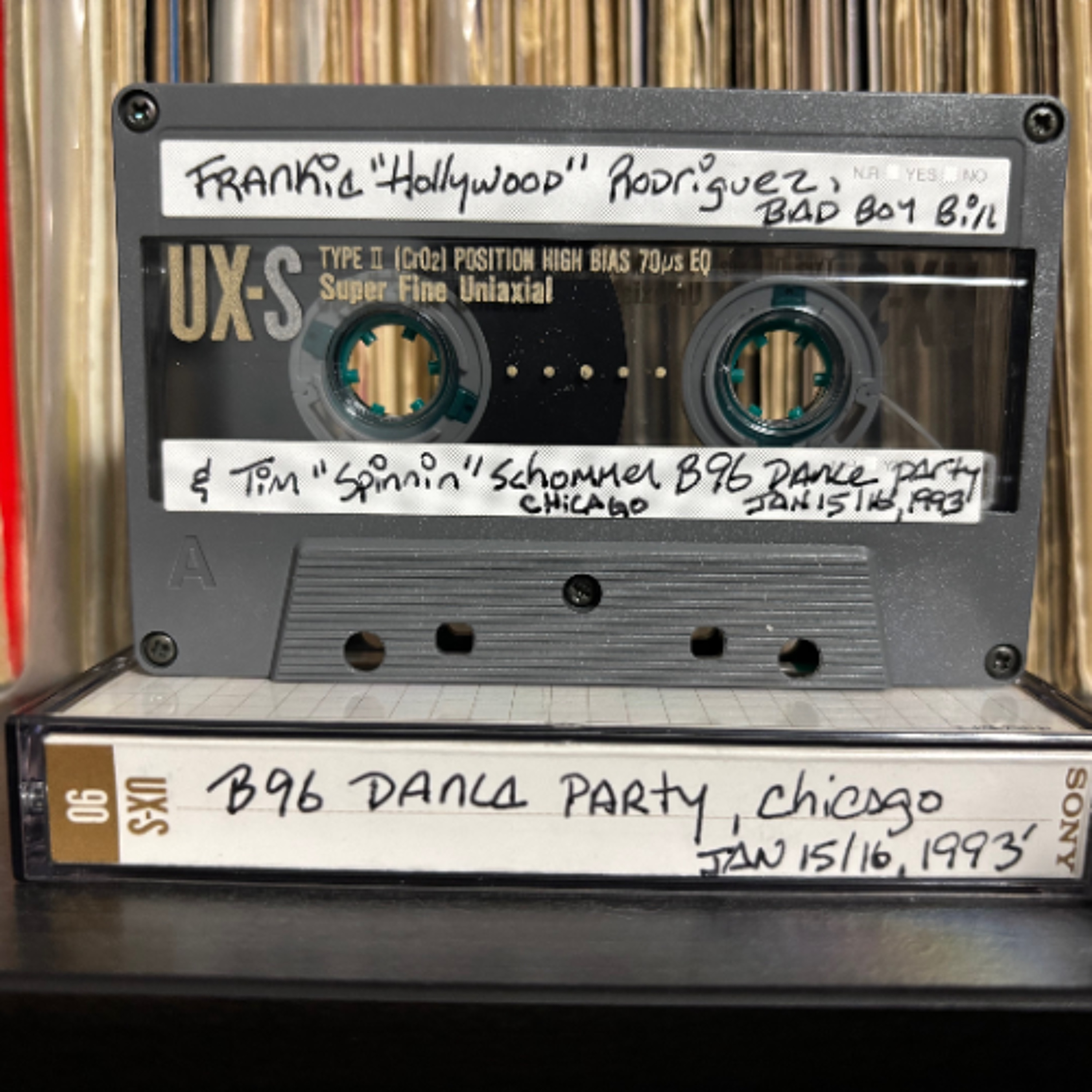 Frankie 'Hollywood', Bad Boy Bill & Tim Schommer - B96 Dance Party, Chicago Jan, 93' (Manny'z Tapez) episode artwork