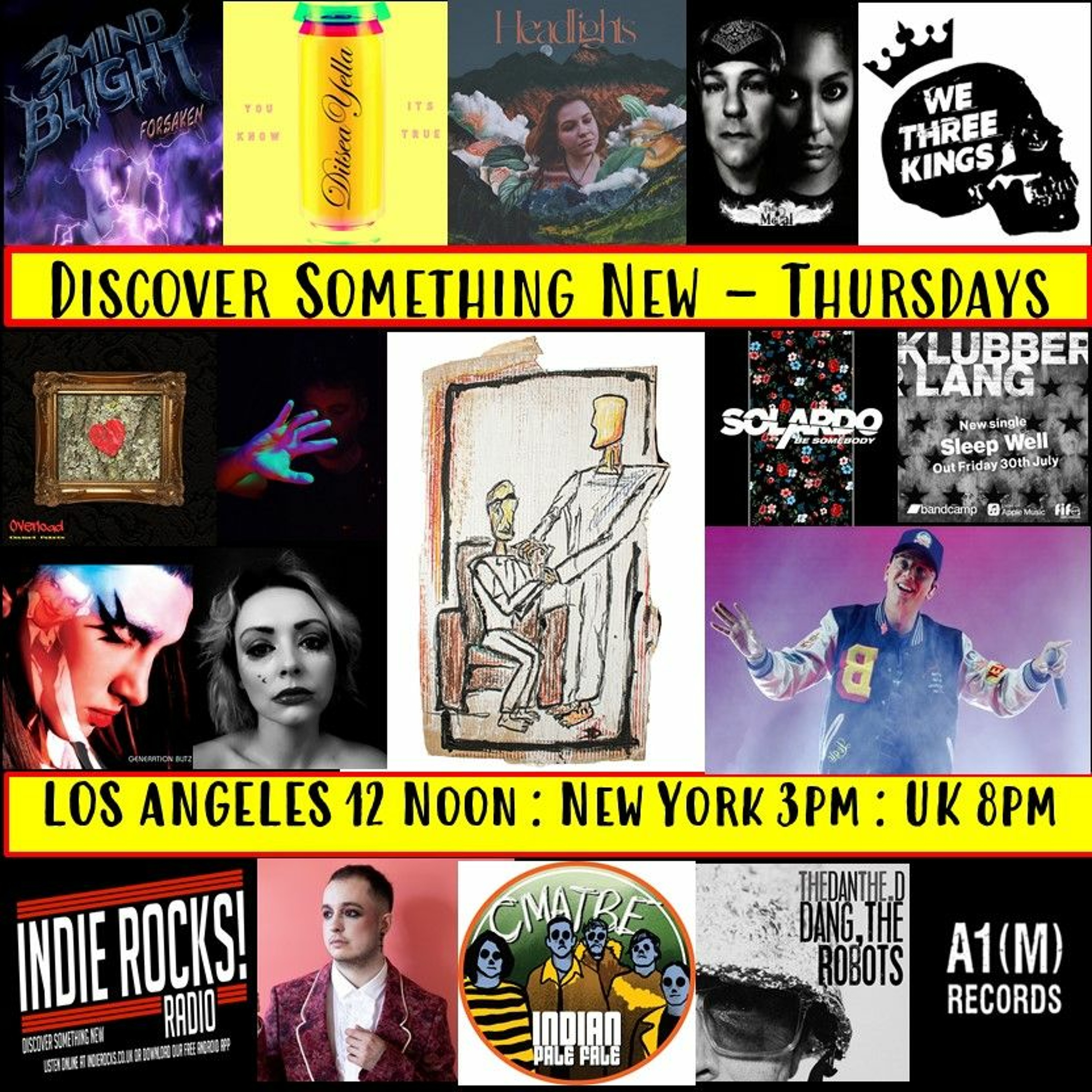 A1M new Music Show - Discover New Music - Indie Rocks Radio