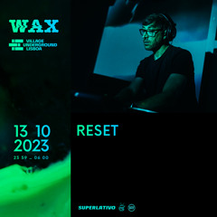 RESET - OCT2K23 - WAx