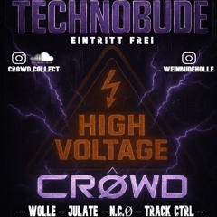 Wolle at CRØWD Technobude 16.08.25