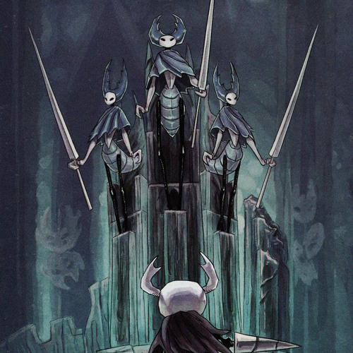 my take of Mantis Lords from Hollow Knight