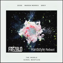 Zedd Ft. Maren Morris & Grey - The Middle (SCNDL Bootleg) [FREZALO HARDSTYLE REBOOT]
