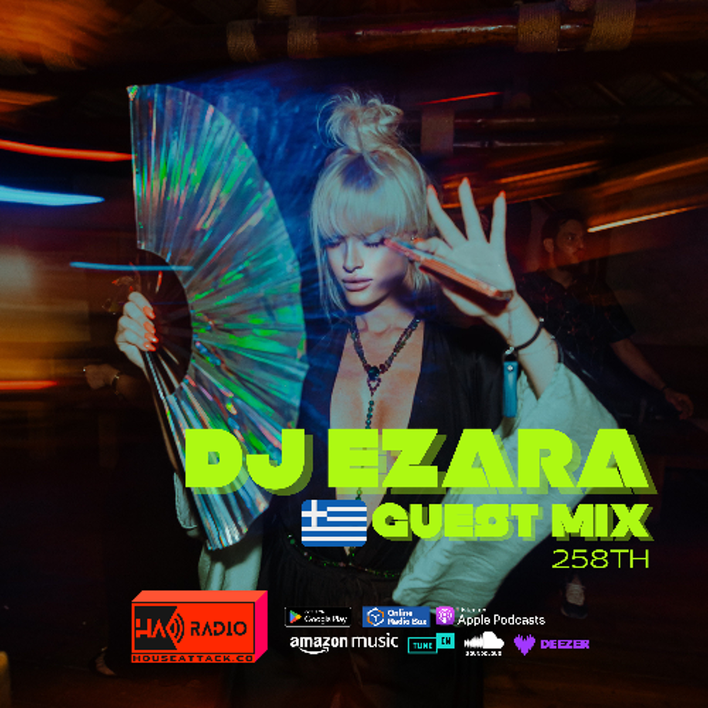 GUEST MIX 258TH - DJ EZARA (GRC) episode artwork