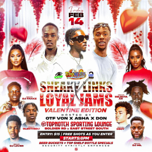 Sneaky Links X Loyal Jams Valentine edition❤️‍🔥‼️.