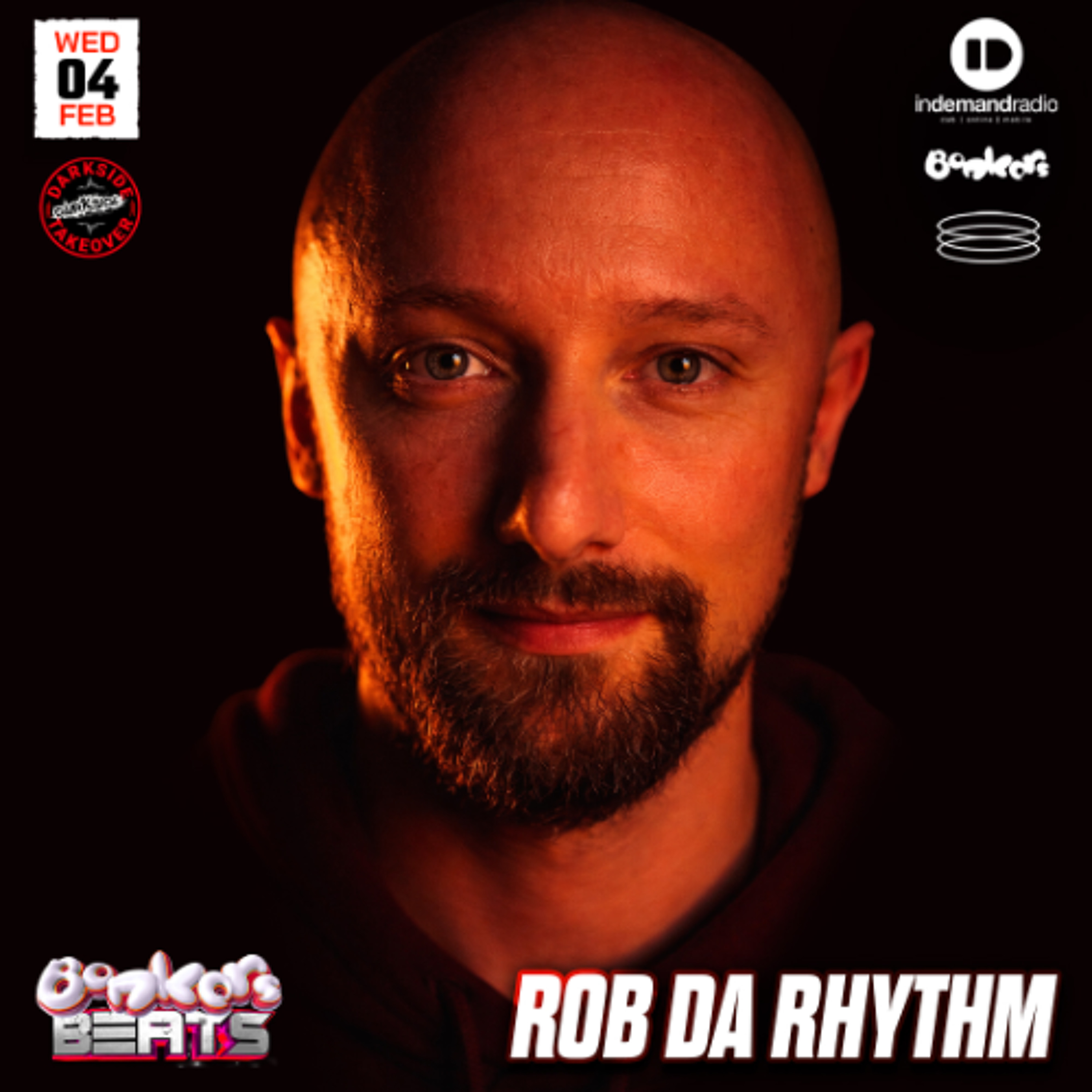 Rob Da Rhythm - Darkside Takeover - Bonkers Beats 233