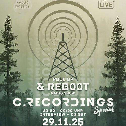 Pull Up & Reboot Radio Show on Coloradio - C Recordings Special