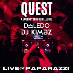 KIMBZ B2B DALEDO @ Paparazzi Nightclub, Quest v 2.0 (House, Techno, DnB)