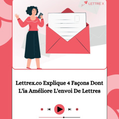 Lettrex.co Explique 4 Façons Dont L'ia Améliore L'envoi De Lettres