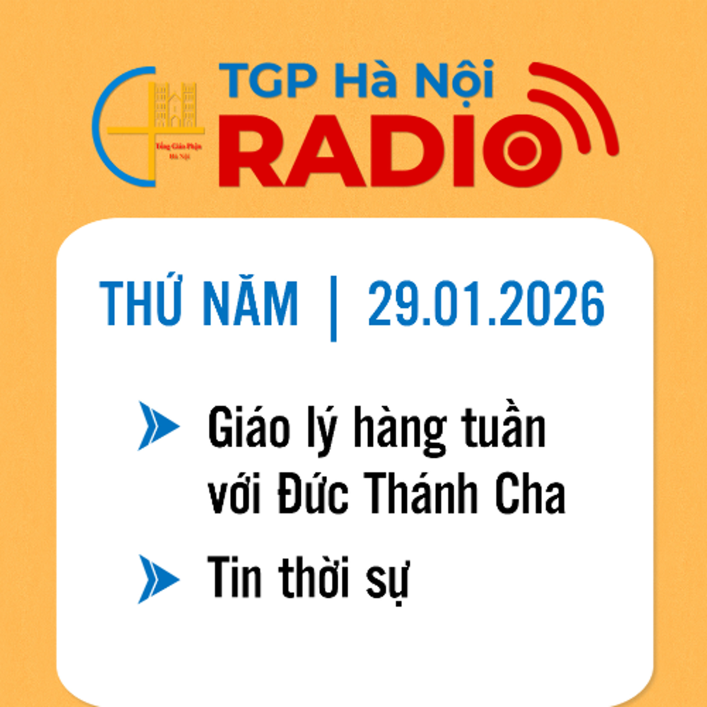 Thứ Năm ngày 29/01/2026
