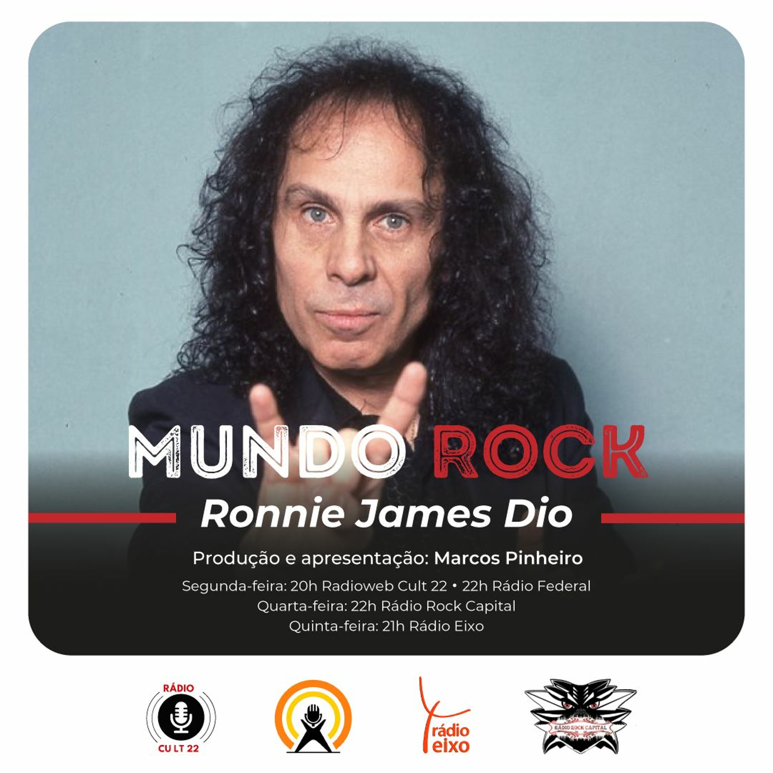 MUNDO ROCK - ESPECIAL RONNIE JAMES DIO (4 A 10.7.2022) episode artwork