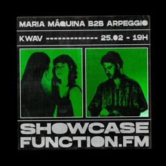 Maria Maquina b2b Arpeggio | Showcase Function! @function.fm