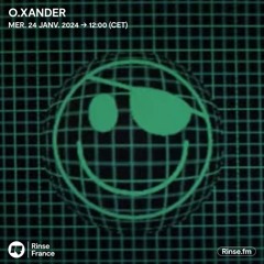 O.Xander - 24 Janvier 2024