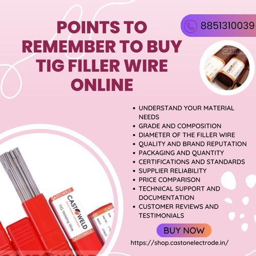 Points To Remember To Buy TIG Filler Wire Online