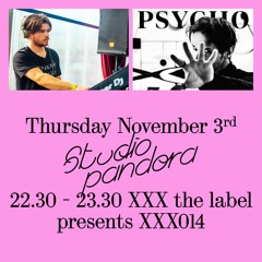 XXX the label presents XXX014 in Studio Pandora