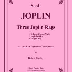 Joplin - Three Rags for Euphonium and Tuba Quartet