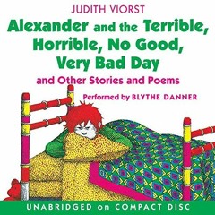 View EBOOK 📗 Alexander and the Terrible, Horrible, No Good, Very Bad Day CD by  Judi