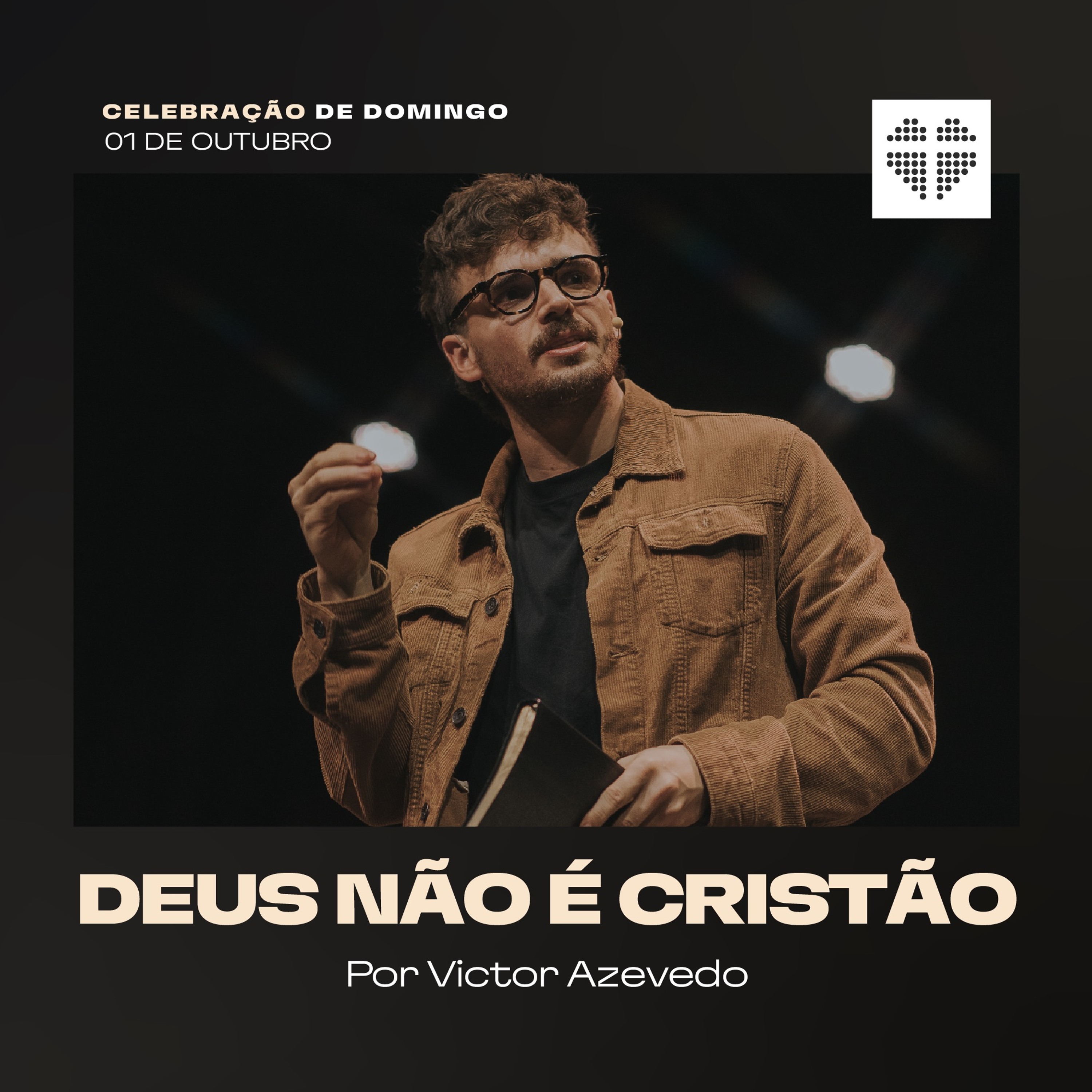 Deus Não é Cristão | Igreja Por Amor | Victor Azevedo | 01 de Outubro de 2023 episode artwork