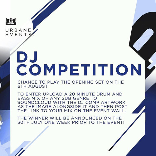 Urbane events DJ comp