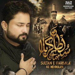 Sultan e Karbala Ke Mehmaan  Syed Raza Abbas Zaidi  Nohay 2022  Karbala  Muharram 2022