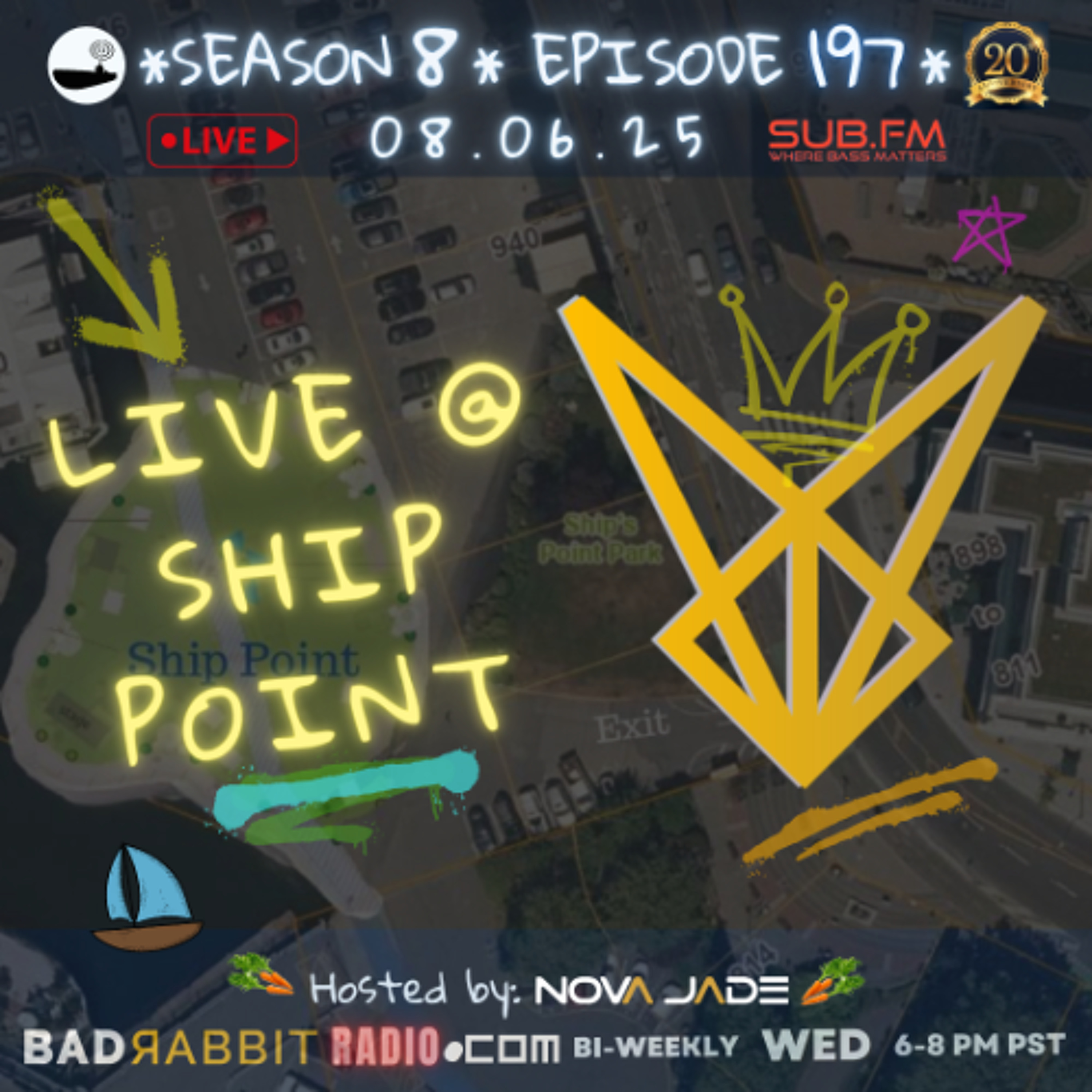 Bad Rabbit Radio S8 EP197 with Nova Jade - 06 Aug 2025