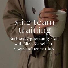 Business Opportunity Call with Alice Nicholls