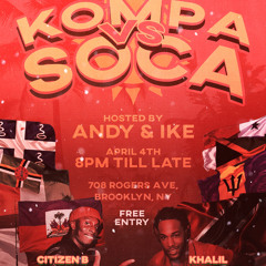 Old School Soca Segment Live Recording @ Kompa vs Soca