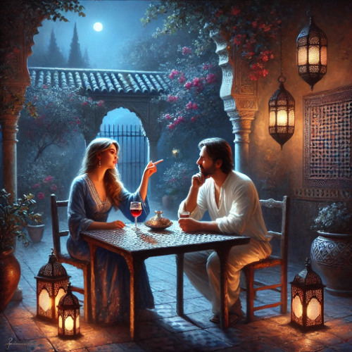 دَعِ الْمِصْبَاحَ وَانْظُرْ يَا نَدِيمِي | ابن فركون