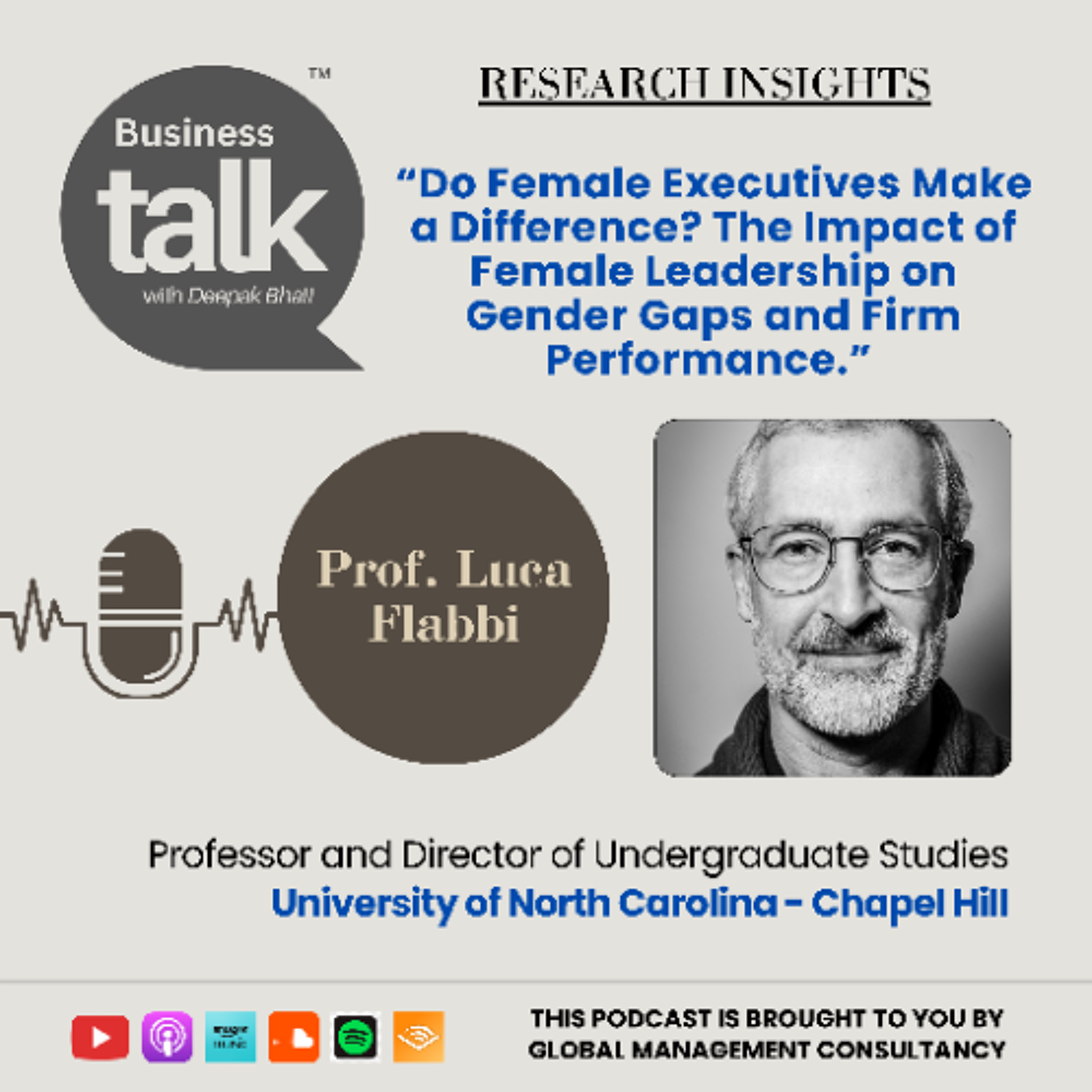 Female CEOs and Business Impact: Insights from Prof. Luca Flabbi’s Research on Gender and Performance episode artwork