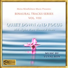 QUIET DOWN AND FOCUS: Mid Alpha Wave Binaural Beats - 1 Min Preview