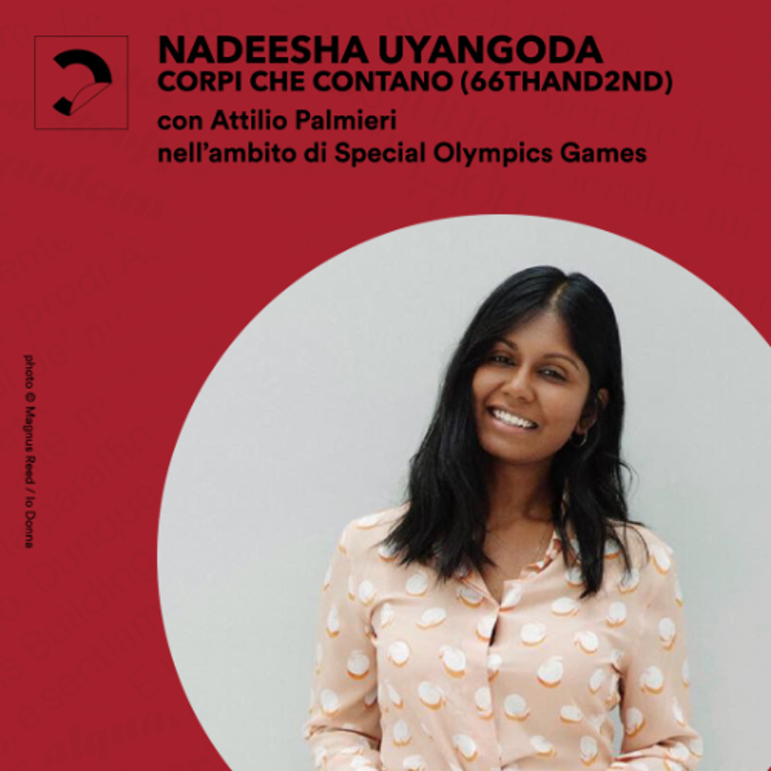 Nadeisha Stream episode Nadeesha Uyangoda | Corpi che contano (66thand2nd) by ...