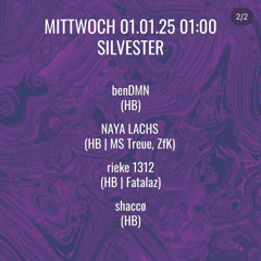 LIVE@MS TREUE/NYE | 01.01.2025