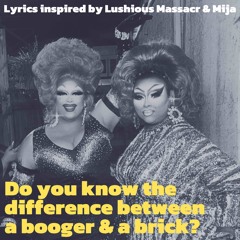 Do you know the difference between a booger & a brick?