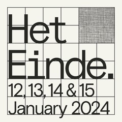 job sifre @ Het Einde, De School, 14-01-24