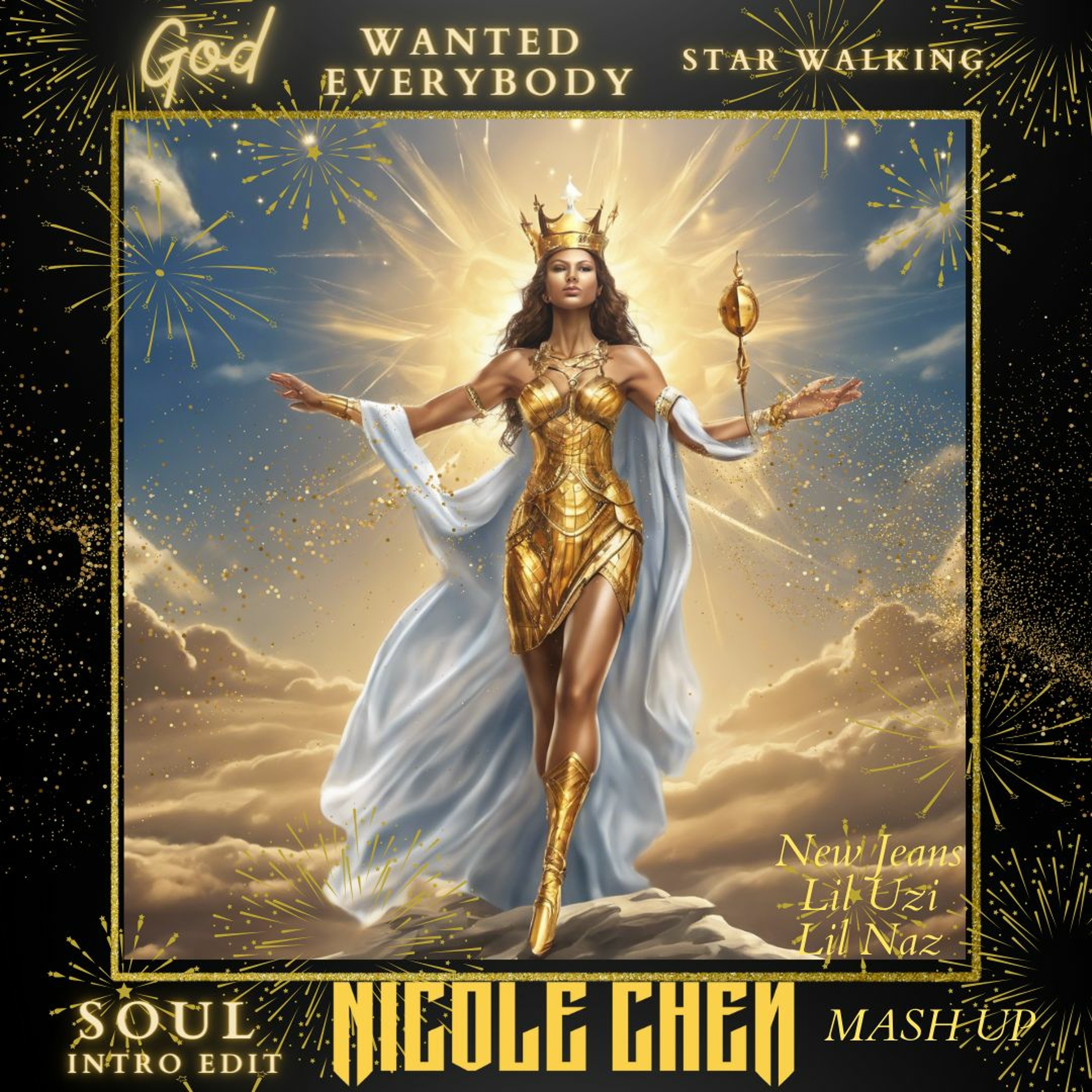 Gods (New Jeans) X Wanted Everybody X Star Walkin (Nicole Chen Mashup + Soul Intro Edit) E♭ Minor episode artwork