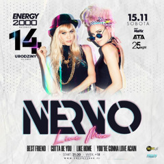 Energy 2000 (Katowice) - 14 URODZINY KLUBU ★ NERVO - Set SIMON BIZON [Line Up] (14.11.2025) up by PRAWY - seciki.pl