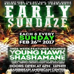 Young Hawk/ XLR/ Shashamane/ Ambassador 2/17 (Early Sundaze)