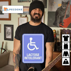 Lactose Intolerant Handicap Shirt