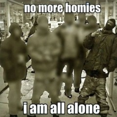 no more homies i am all alone