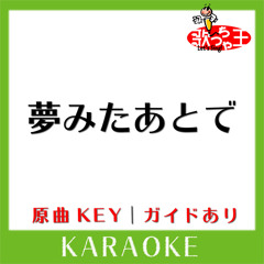 夢みたあとで(カラオケ)[原曲歌手:GARNET CROW]